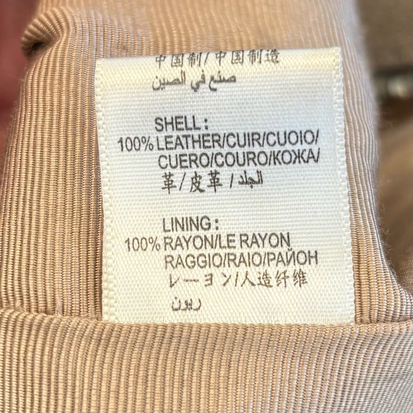 BCBGMaxAzria Tan Leather Hobo Bag - Picture 12 of 12